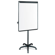 Load image into Gallery viewer, MasterVision® wholesale. Silver Easy Clean Dry Erase Mobile Presentation Easel, 44&quot; To 75-1-4&quot; High. HSD Wholesale: Janitorial Supplies, Breakroom Supplies, Office Supplies.