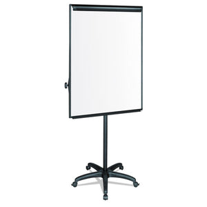 MasterVision® wholesale. Silver Easy Clean Dry Erase Mobile Presentation Easel, 44" To 75-1-4" High. HSD Wholesale: Janitorial Supplies, Breakroom Supplies, Office Supplies.