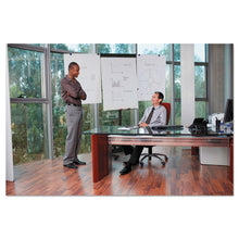 Load image into Gallery viewer, MasterVision® wholesale. 360 Multi-use Mobile Magnetic Dry Erase Easel, 27 X 41, Black Frame. HSD Wholesale: Janitorial Supplies, Breakroom Supplies, Office Supplies.