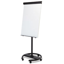 Load image into Gallery viewer, MasterVision® wholesale. 360 Multi-use Mobile Magnetic Dry Erase Easel, 27 X 41, Black Frame. HSD Wholesale: Janitorial Supplies, Breakroom Supplies, Office Supplies.