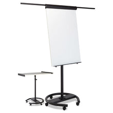 Load image into Gallery viewer, MasterVision® wholesale. 360 Multi-use Mobile Magnetic Dry Erase Easel, 27 X 41, Black Frame. HSD Wholesale: Janitorial Supplies, Breakroom Supplies, Office Supplies.