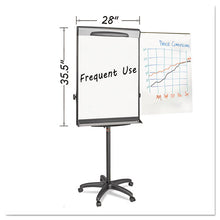 Load image into Gallery viewer, MasterVision® wholesale. Tripod Extension Bar Magnetic Dry-erase Easel, 69&quot; To 78&quot; High, Black-silver. HSD Wholesale: Janitorial Supplies, Breakroom Supplies, Office Supplies.