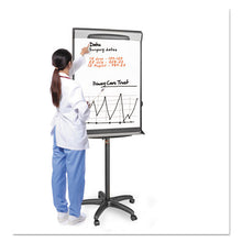 Load image into Gallery viewer, MasterVision® wholesale. Tripod Extension Bar Magnetic Dry-erase Easel, 69&quot; To 78&quot; High, Black-silver. HSD Wholesale: Janitorial Supplies, Breakroom Supplies, Office Supplies.