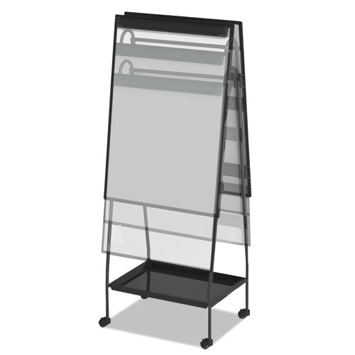 MasterVision® wholesale. Creation Station Magnetic Dry Erase Board, 29 1-2 X 74 7-8, Black Frame. HSD Wholesale: Janitorial Supplies, Breakroom Supplies, Office Supplies.