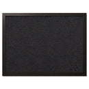 MasterVision® wholesale. Designer Fabric Bulletin Board, 24 X 18, Black Fabric-black Frame. HSD Wholesale: Janitorial Supplies, Breakroom Supplies, Office Supplies.