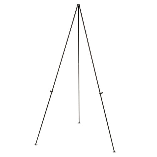 MasterVision® wholesale. Instant Easel, 61 1-2", Black, Steel, Lightweight. HSD Wholesale: Janitorial Supplies, Breakroom Supplies, Office Supplies.
