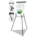 MasterVision® wholesale. Telescoping Tripod Display Easel, Adjusts 38" To 69" High, Metal, Black. HSD Wholesale: Janitorial Supplies, Breakroom Supplies, Office Supplies.