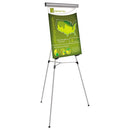 MasterVision® wholesale. Telescoping Tripod Display Easel, Adjusts 38" To 69" High, Metal, Silver. HSD Wholesale: Janitorial Supplies, Breakroom Supplies, Office Supplies.