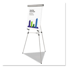 Load image into Gallery viewer, MasterVision® wholesale. Telescoping Tripod Display Easel, Adjusts 35&quot; To 64&quot; High, Metal, Silver. HSD Wholesale: Janitorial Supplies, Breakroom Supplies, Office Supplies.