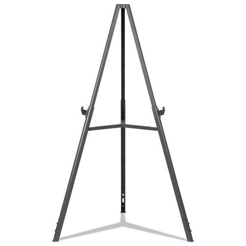 MasterVision® wholesale. Quantum Heavy Duty Display Easel, 35.62" - 61.22"h, Plastic, Black. HSD Wholesale: Janitorial Supplies, Breakroom Supplies, Office Supplies.