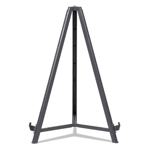 MasterVision® wholesale. Quantum Heavy Duty Display Easel, 35.62" - 61.22"h, Plastic, Black. HSD Wholesale: Janitorial Supplies, Breakroom Supplies, Office Supplies.