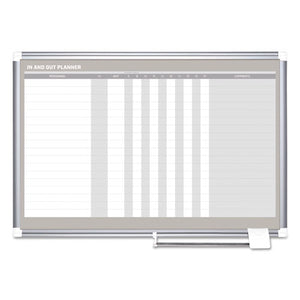 MasterVision® wholesale. In-out Magnetic Dry Erase Board, 36x24, Silver Frame. HSD Wholesale: Janitorial Supplies, Breakroom Supplies, Office Supplies.