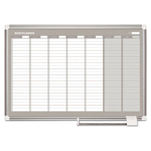 Load image into Gallery viewer, MasterVision® wholesale. Weekly Planner, 36x24, Aluminum Frame. HSD Wholesale: Janitorial Supplies, Breakroom Supplies, Office Supplies.