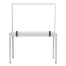 MasterVision® wholesale. Protector Series Glass Aluminum Desktop Divider, 35.4 X 0.16 X 23.6, Clear. HSD Wholesale: Janitorial Supplies, Breakroom Supplies, Office Supplies.