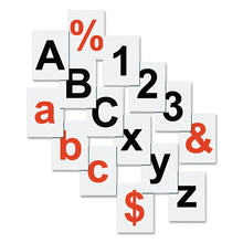 Load image into Gallery viewer, MasterVision® wholesale. Interchangeable Magnetic Board Accessories, Letters, Black, 3-4&quot;h. HSD Wholesale: Janitorial Supplies, Breakroom Supplies, Office Supplies.