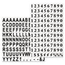 MasterVision® wholesale. Interchangeable Magnetic Board Accessories, Letters, Black, 3-4"h. HSD Wholesale: Janitorial Supplies, Breakroom Supplies, Office Supplies.