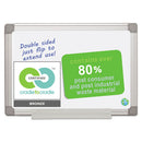 MasterVision® wholesale. Earth Easy-clean Dry Erase Board, White-silver, 18x24. HSD Wholesale: Janitorial Supplies, Breakroom Supplies, Office Supplies.