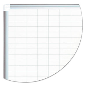 MasterVision® wholesale. Grid Planning Board W- Accessories, 1 X 2 Grid, 36 X 24, White-silver. HSD Wholesale: Janitorial Supplies, Breakroom Supplies, Office Supplies.