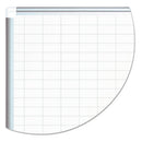 MasterVision® wholesale. Grid Planning Board, 1 X 2 Grid, 36 X 24, White-silver. HSD Wholesale: Janitorial Supplies, Breakroom Supplies, Office Supplies.