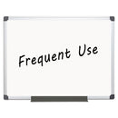 MasterVision® wholesale. Value Lacquered Steel Magnetic Dry Erase Board, 36 X 48, White, Aluminum Frame. HSD Wholesale: Janitorial Supplies, Breakroom Supplies, Office Supplies.