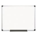 MasterVision® wholesale. Value Melamine Dry Erase Board, 36 X 48, White, Aluminum Frame. HSD Wholesale: Janitorial Supplies, Breakroom Supplies, Office Supplies.