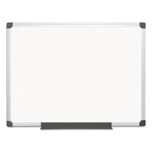 MasterVision® wholesale. Value Melamine Dry Erase Board, 36 X 48, White, Aluminum Frame. HSD Wholesale: Janitorial Supplies, Breakroom Supplies, Office Supplies.