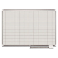 Load image into Gallery viewer, MasterVision® wholesale. Grid Planning Board, 48 X 36, 2 X 3 Grid, White-silver. HSD Wholesale: Janitorial Supplies, Breakroom Supplies, Office Supplies.