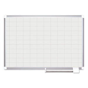 MasterVision® wholesale. Grid Planning Board, 48 X 36, 2 X 3 Grid, White-silver. HSD Wholesale: Janitorial Supplies, Breakroom Supplies, Office Supplies.