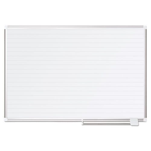 MasterVision® wholesale. Ruled Planning Board, 48 X 36, White-silver. HSD Wholesale: Janitorial Supplies, Breakroom Supplies, Office Supplies.