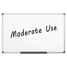 Load image into Gallery viewer, MasterVision® wholesale. Value Melamine Dry Erase Board, 48 X 96, White, Aluminum Frame. HSD Wholesale: Janitorial Supplies, Breakroom Supplies, Office Supplies.