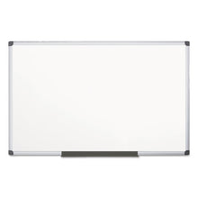 Load image into Gallery viewer, MasterVision® wholesale. Value Melamine Dry Erase Board, 48 X 96, White, Aluminum Frame. HSD Wholesale: Janitorial Supplies, Breakroom Supplies, Office Supplies.