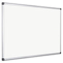 MasterVision® wholesale. Value Lacquered Steel Magnetic Dry Erase Board, 48 X 72, White, Aluminum Frame. HSD Wholesale: Janitorial Supplies, Breakroom Supplies, Office Supplies.