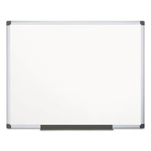 Load image into Gallery viewer, MasterVision® wholesale. Value Lacquered Steel Magnetic Dry Erase Board, 48 X 72, White, Aluminum Frame. HSD Wholesale: Janitorial Supplies, Breakroom Supplies, Office Supplies.