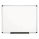 MasterVision® wholesale. Value Lacquered Steel Magnetic Dry Erase Board, 48 X 72, White, Aluminum Frame. HSD Wholesale: Janitorial Supplies, Breakroom Supplies, Office Supplies.