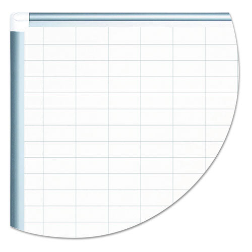 MasterVision® wholesale. Grid Planning Board W- Accessories, 1 X 2 Grid, 72 X 48, White-silver. HSD Wholesale: Janitorial Supplies, Breakroom Supplies, Office Supplies.