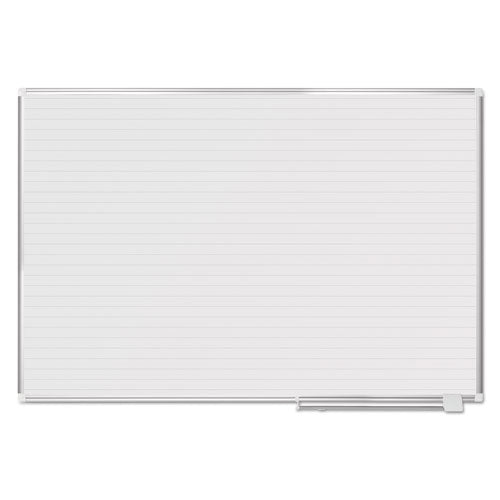 MasterVision® wholesale. Ruled Planning Board, 72 X 48, White-silver. HSD Wholesale: Janitorial Supplies, Breakroom Supplies, Office Supplies.