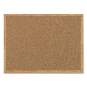 MasterVision® wholesale. Value Cork Bulletin Board With Oak Frame, 24 X 36, Natural. HSD Wholesale: Janitorial Supplies, Breakroom Supplies, Office Supplies.