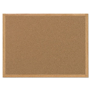 MasterVision® wholesale. Value Cork Bulletin Board With Oak Frame, 24 X 36, Natural. HSD Wholesale: Janitorial Supplies, Breakroom Supplies, Office Supplies.