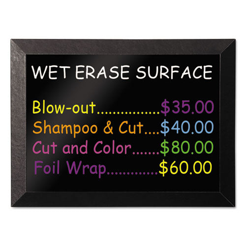 MasterVision® wholesale. Kamashi Wet-erase Board, 36 X 24, Black Frame. HSD Wholesale: Janitorial Supplies, Breakroom Supplies, Office Supplies.