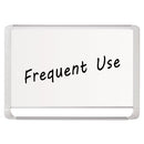 MasterVision® wholesale. Lacquered Steel Magnetic Dry Erase Board, 24 X 36, Silver-white. HSD Wholesale: Janitorial Supplies, Breakroom Supplies, Office Supplies.