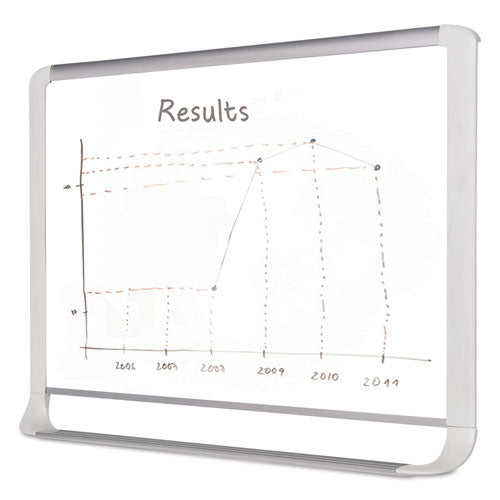MasterVision® wholesale. Lacquered Steel Magnetic Dry Erase Board, 24 X 36, Silver-white. HSD Wholesale: Janitorial Supplies, Breakroom Supplies, Office Supplies.