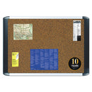 MasterVision® wholesale. Tech Cork Board, 24x36, Silver-black Frame. HSD Wholesale: Janitorial Supplies, Breakroom Supplies, Office Supplies.