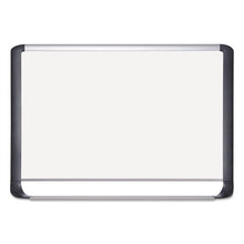 Load image into Gallery viewer, MasterVision® wholesale. Lacquered Steel Magnetic Dry Erase Board, 36 X 48, Silver-black. HSD Wholesale: Janitorial Supplies, Breakroom Supplies, Office Supplies.