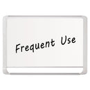 MasterVision® wholesale. Lacquered Steel Magnetic Dry Erase Board, 36 X 48, Silver-white. HSD Wholesale: Janitorial Supplies, Breakroom Supplies, Office Supplies.