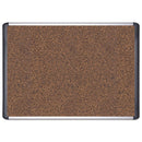 MasterVision® wholesale. Tech Cork Board, 36x48, Silver-black Frame. HSD Wholesale: Janitorial Supplies, Breakroom Supplies, Office Supplies.
