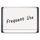 MasterVision® wholesale. Lacquered Steel Magnetic Dry Erase Board, 48 X 72, Silver-black. HSD Wholesale: Janitorial Supplies, Breakroom Supplies, Office Supplies.