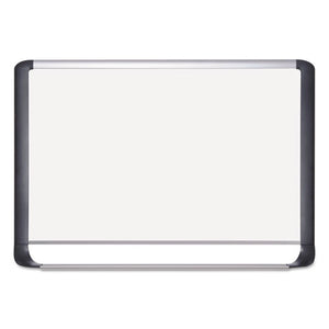 MasterVision® wholesale. Lacquered Steel Magnetic Dry Erase Board, 48 X 72, Silver-black. HSD Wholesale: Janitorial Supplies, Breakroom Supplies, Office Supplies.