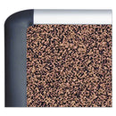 MasterVision® wholesale. Tech Cork Board, 48x72 Silver-black Frame. HSD Wholesale: Janitorial Supplies, Breakroom Supplies, Office Supplies.