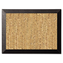 Load image into Gallery viewer, MasterVision® wholesale. Natural Cork Bulletin Board, 24x18, Cork-black. HSD Wholesale: Janitorial Supplies, Breakroom Supplies, Office Supplies.