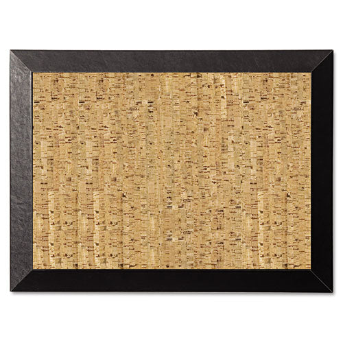 MasterVision® wholesale. Natural Cork Bulletin Board, 24x18, Cork-black. HSD Wholesale: Janitorial Supplies, Breakroom Supplies, Office Supplies.